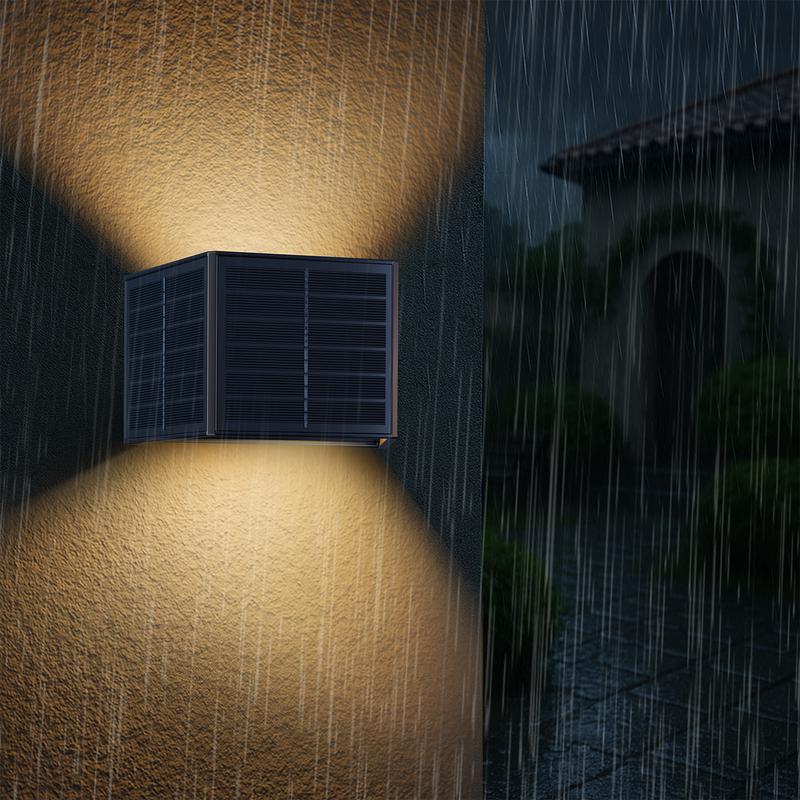 Solar Up & Down wall lights - water resistant