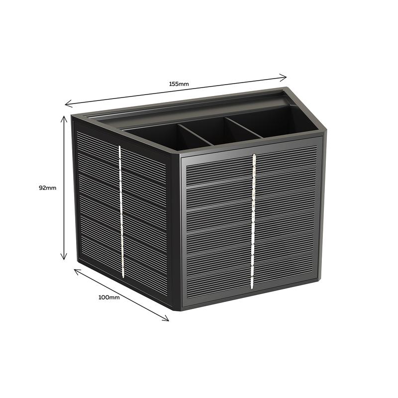 Dimensions of Solar Up & Down wall lights