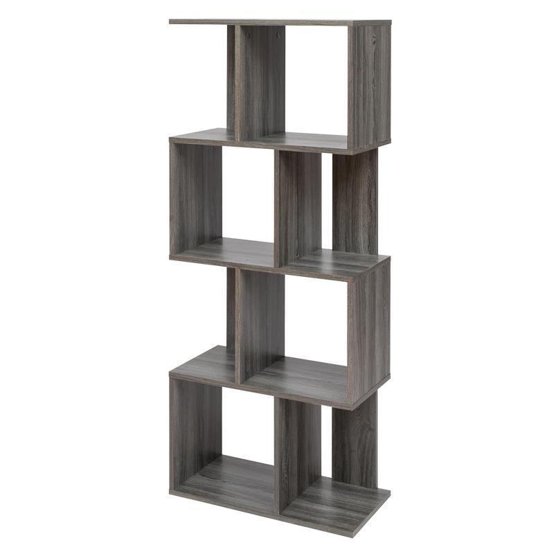 Vertical shelves grey