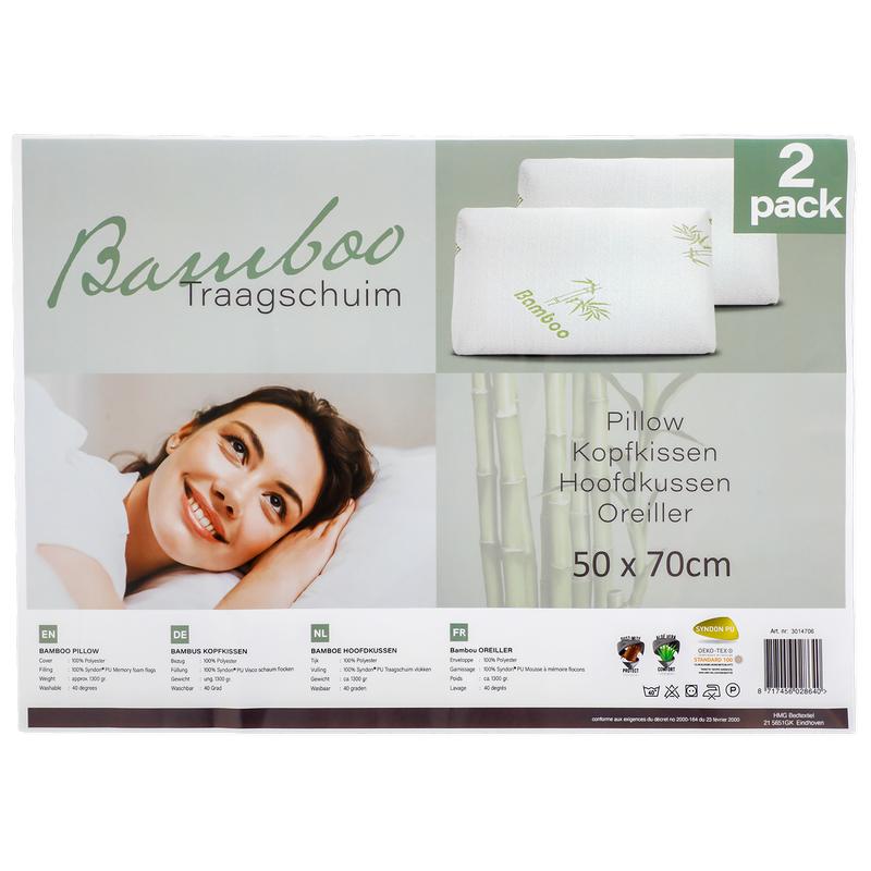 Packaging of the bamboo pillow