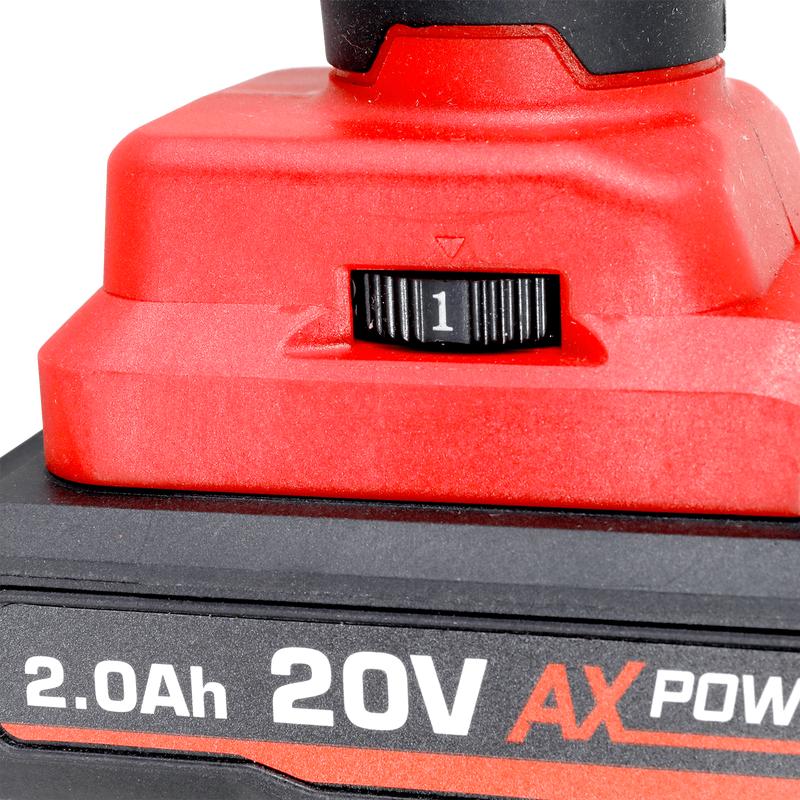 Ferm AX-Power multitool rolling button