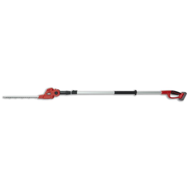 telescopic hedge trimmer with battery 2