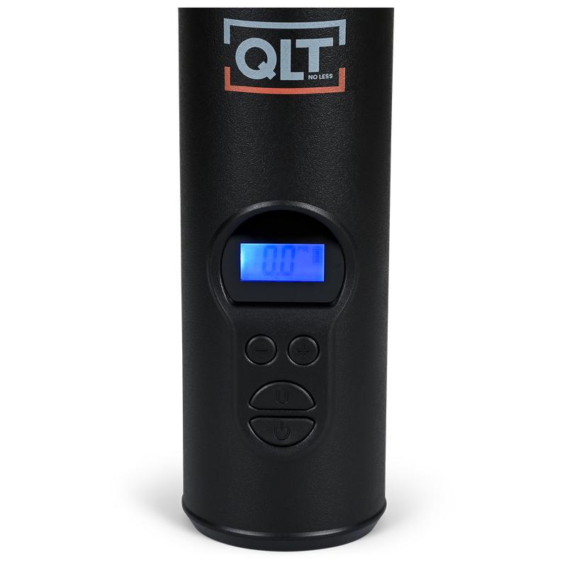 Illuminated display of the cordless air compressor