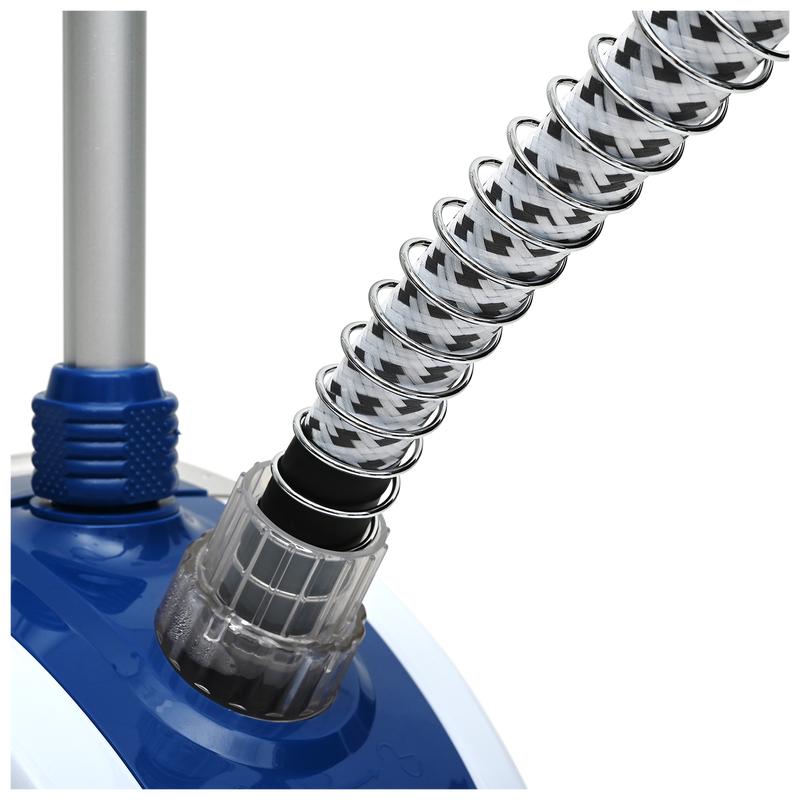 Clothing and fabric steamer close up pipe