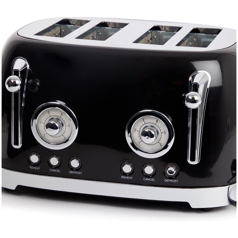 Double toaster close-up front