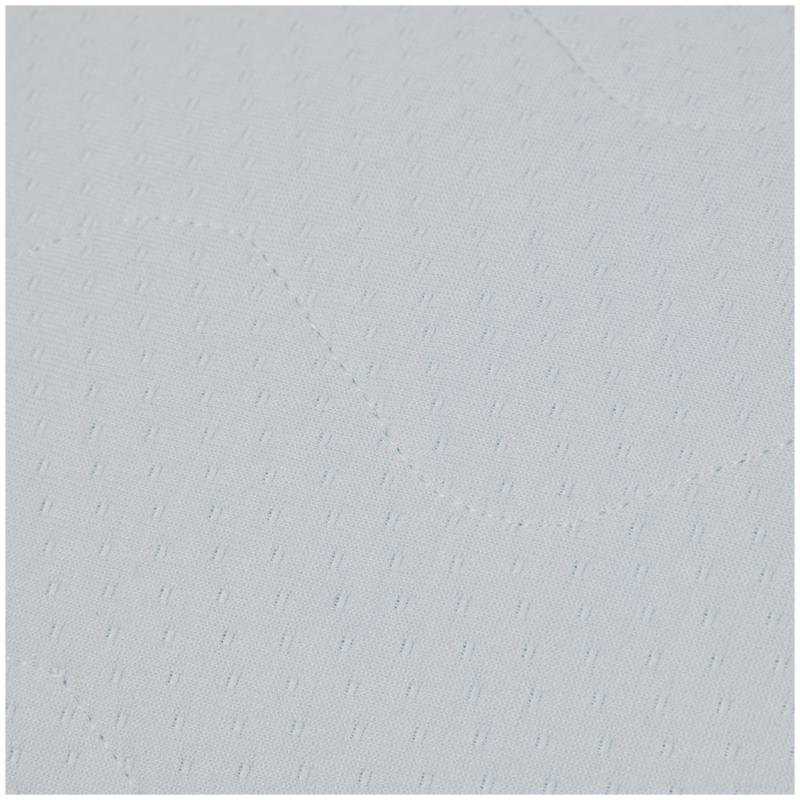 Memory foam mattress topper polyester close-up