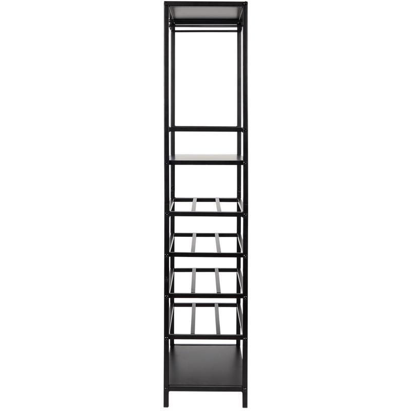 Wine cabinet with wine glass holders - with space for 12 bottles