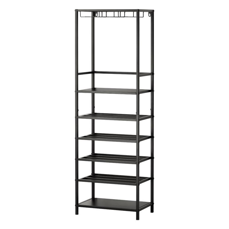 Wine cabinet with wine glass holders 40 x 25 x 120 cm | 12 ligplekken voor flessen