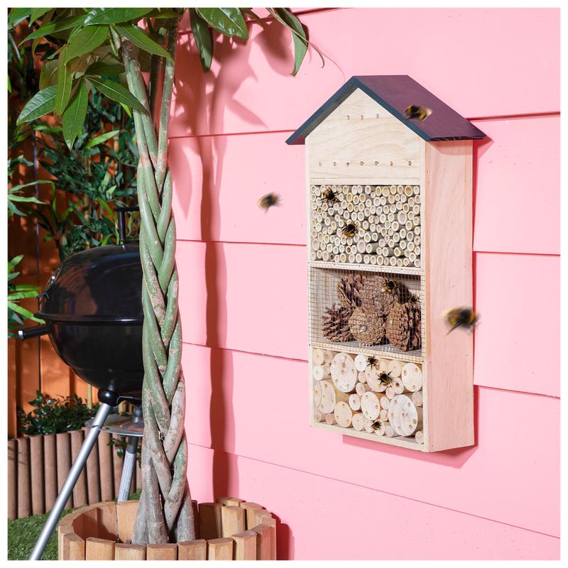 Insect hotel outside