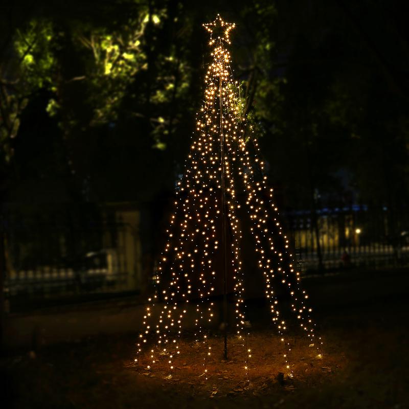 Outdoor LED Christmas tree XXL - ambiant image