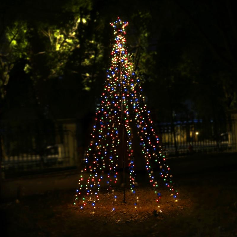 XXL Led-kerstboom voor buiten