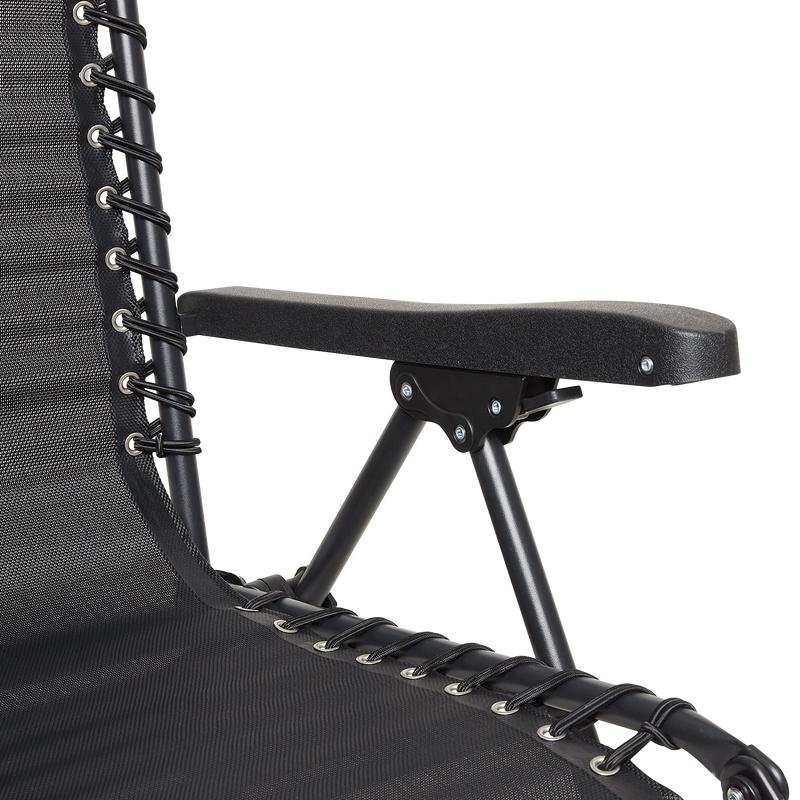 Deluxe garden chair - arm rest close-up