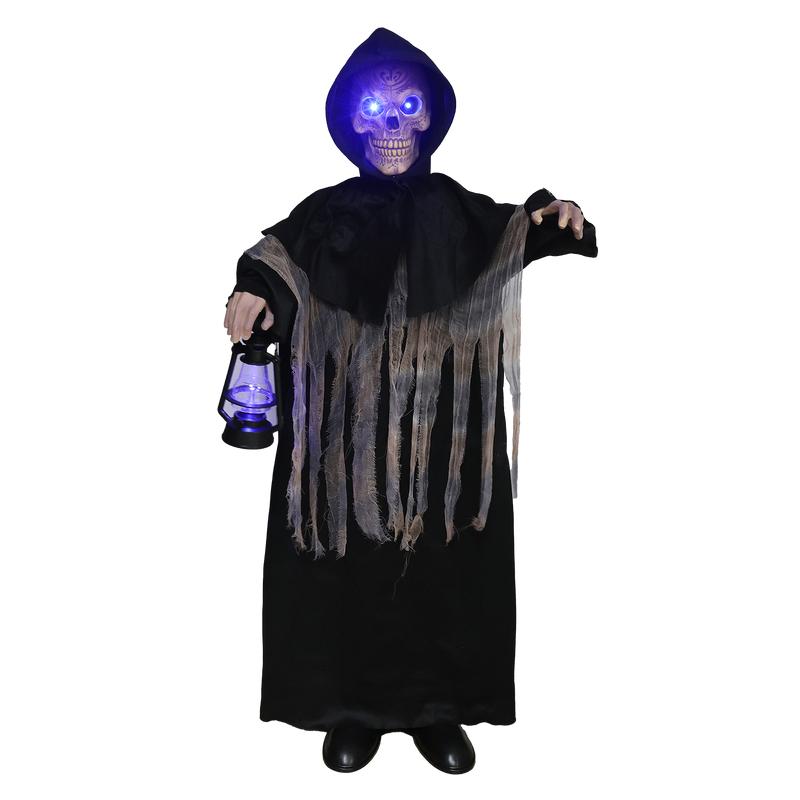 Halloween Grim Reaper decoration with light & sound