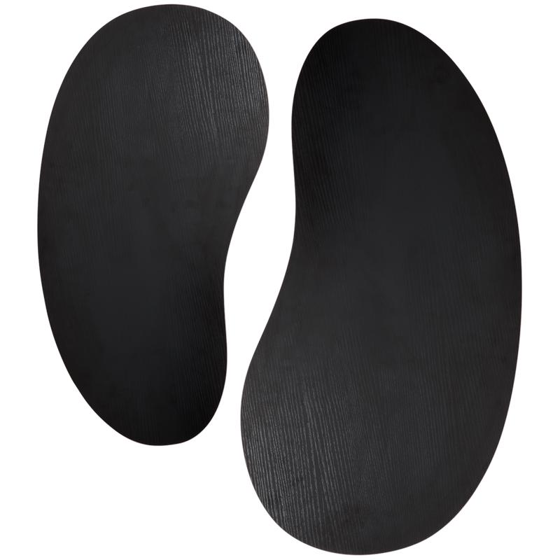 Organic shape side table set - top view