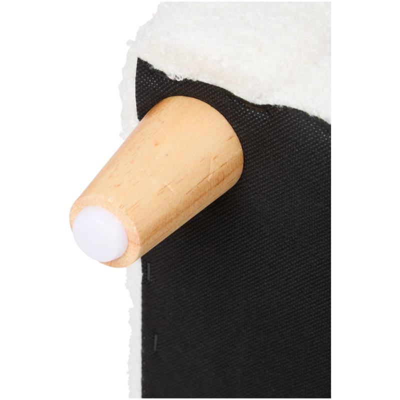 Teddy sofa for kids - bottom of leg