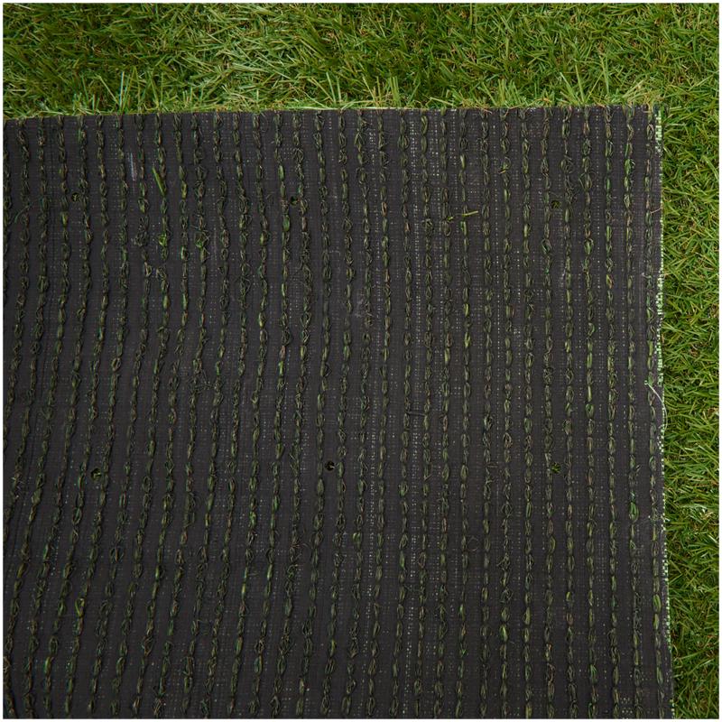 Bottom of artificial grass