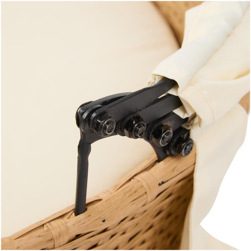 Dog bed with canopy - hinge