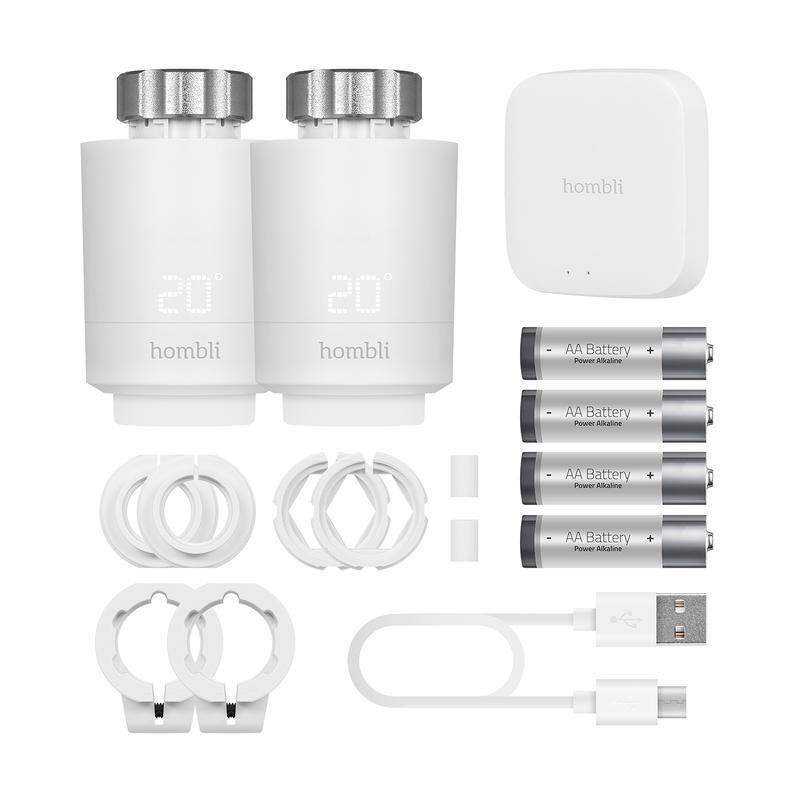 Hombli smart radiator thermostat starter kit - complete set