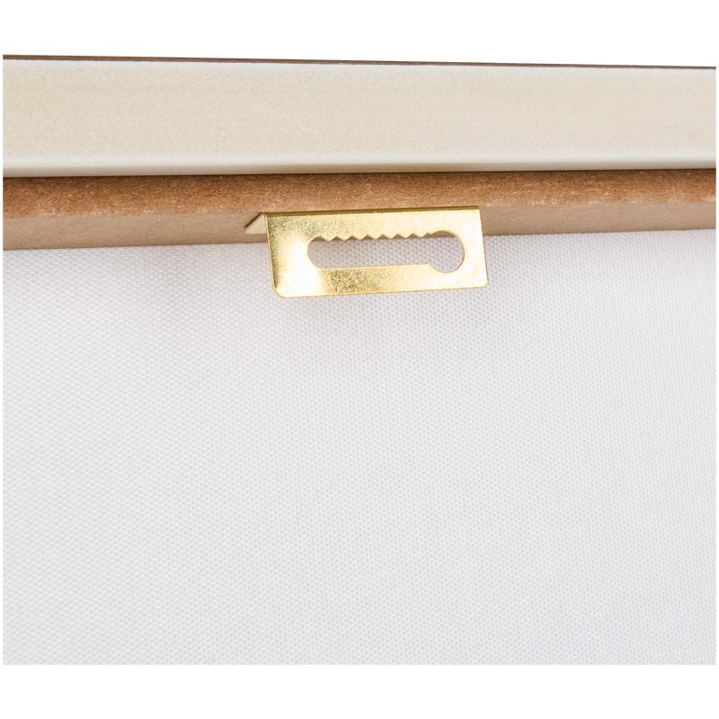 Wall art in teddy finish, 2-piece - hanging hook