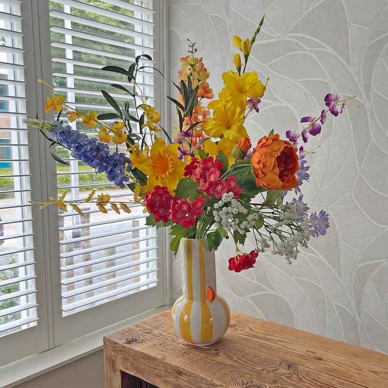 Luxury colourful artificial bouquet - lifestyle image