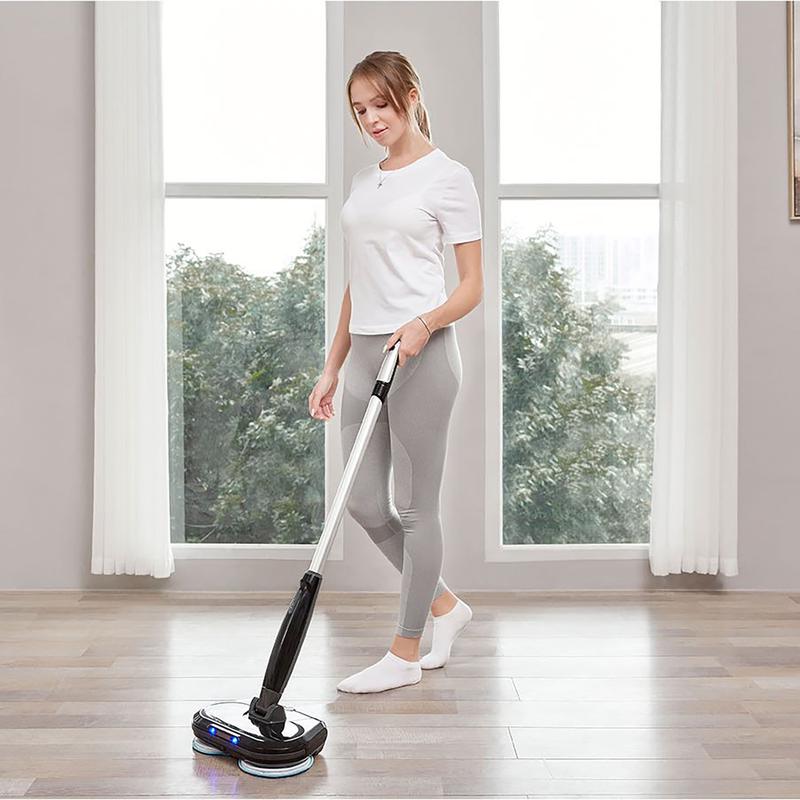 Electric mop in action