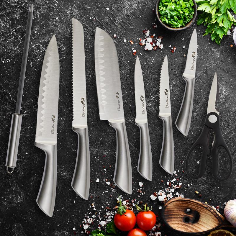 Set de couteaux de cuisine personnalisé (couteaux compris)