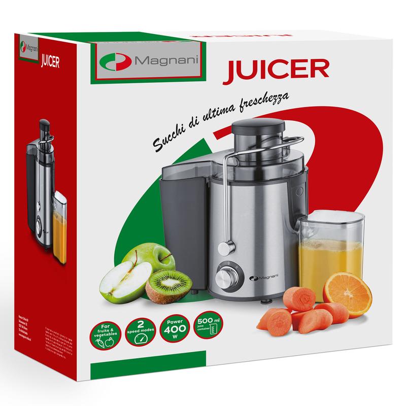 Juice extractor packaging