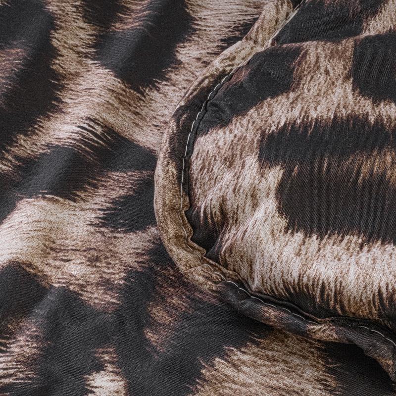Panther print Lazy all-in-one duvet finish