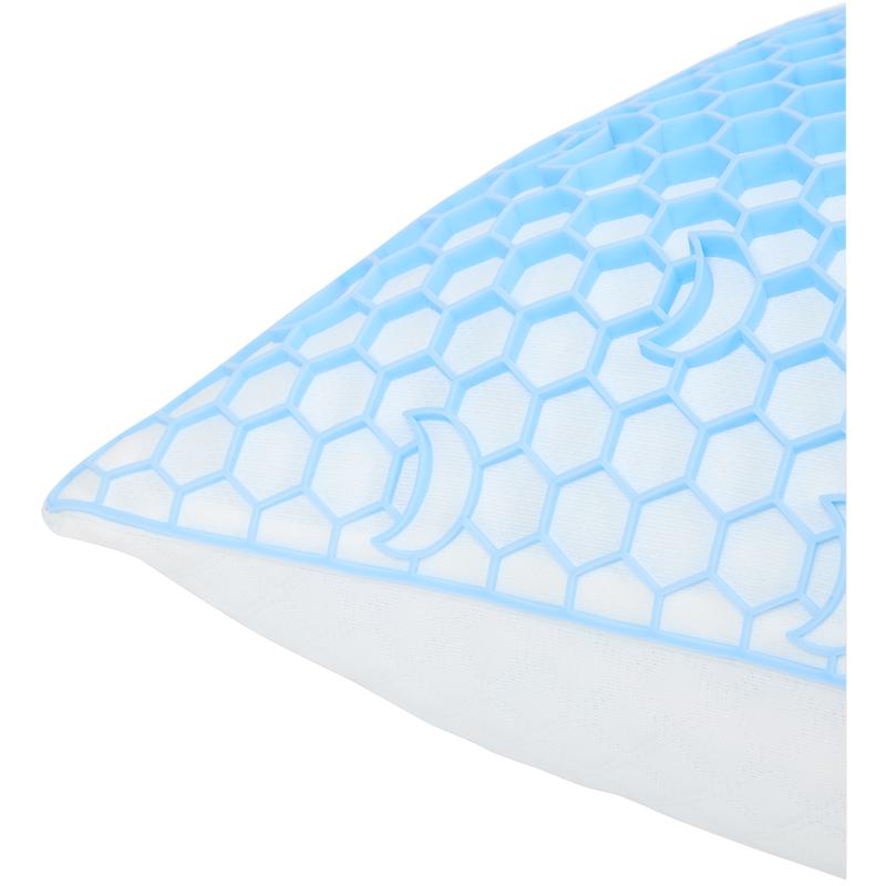 Cooling and refillable pillow - detailed print