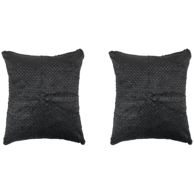 Lazy all-in-one duvet Teddy fur 200 x 200 cm - anthracite - 2 x pillowcases