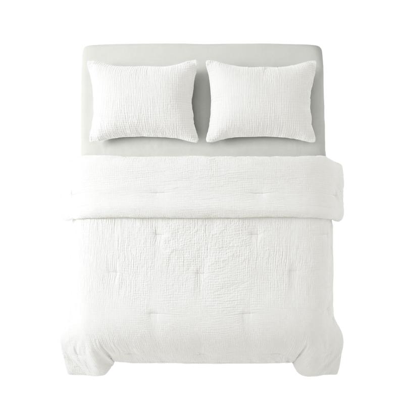 Zensation Lazy all-in-one dekbed Mousseline - cr&egrave;me-wit