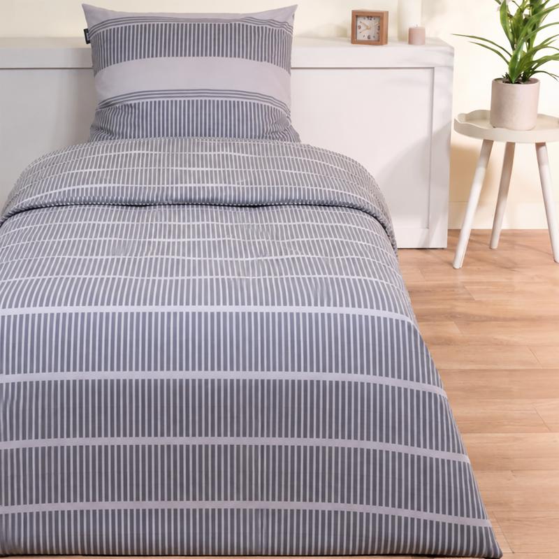 Parure de lit en coton Mexx Home - gris