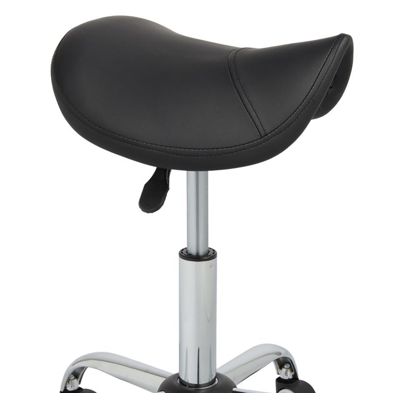 Saddle stool detail seat