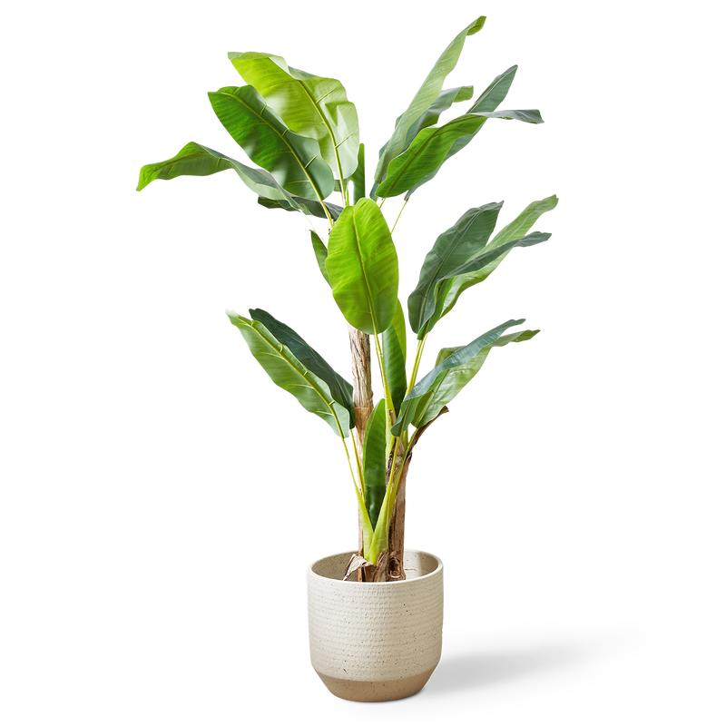Lifa Living artificial banana plant with pot