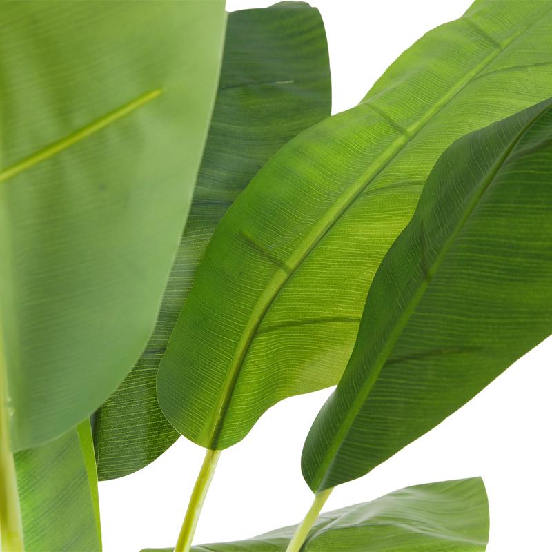 Artificial banana plant leaves