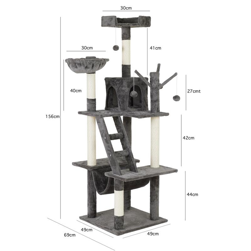 Cat scratching post XXL dimensions