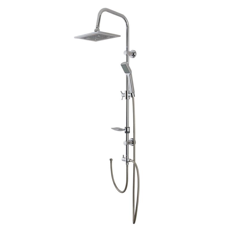 Rain flow shower XXL Premium front view