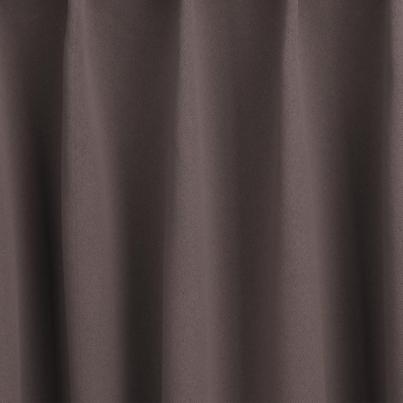 Curtains (250x150cm) Taupe hooks (blackout) fabric