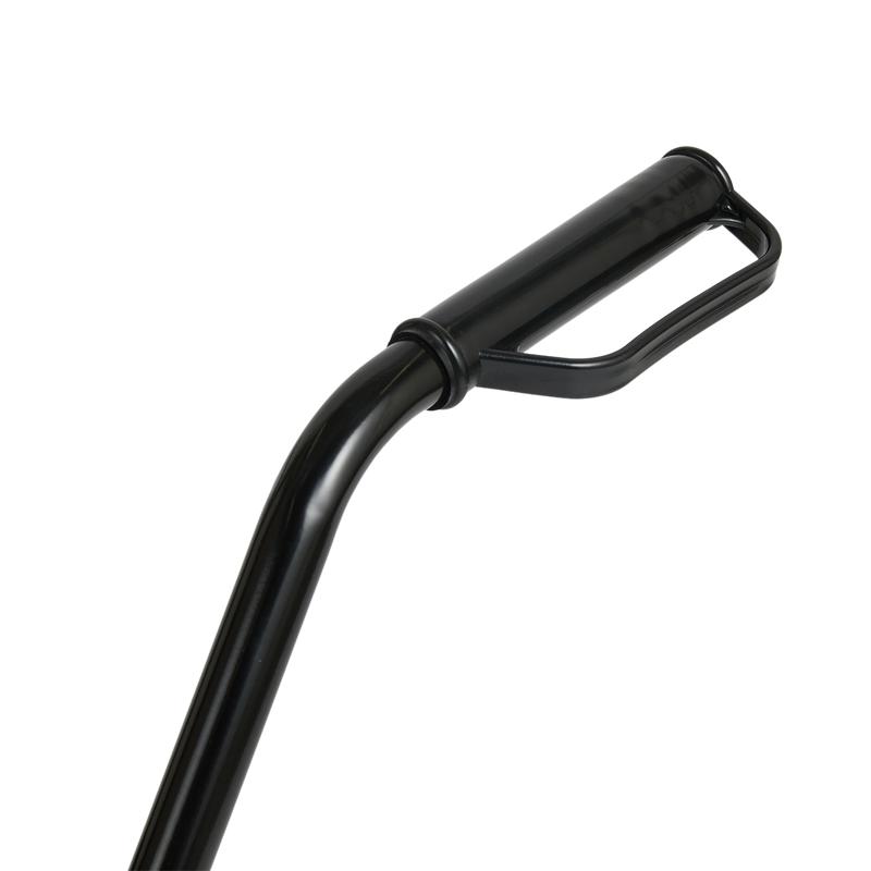 Folding wheelbarrow - handle close-up