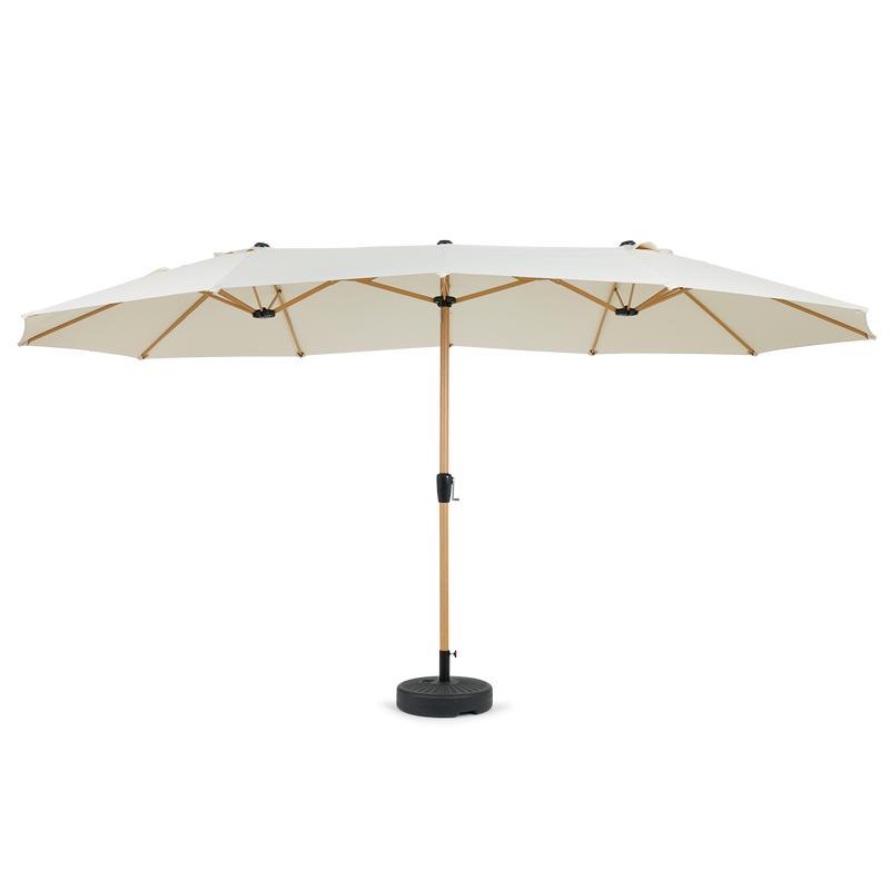 Double parasol incl. cover - opened