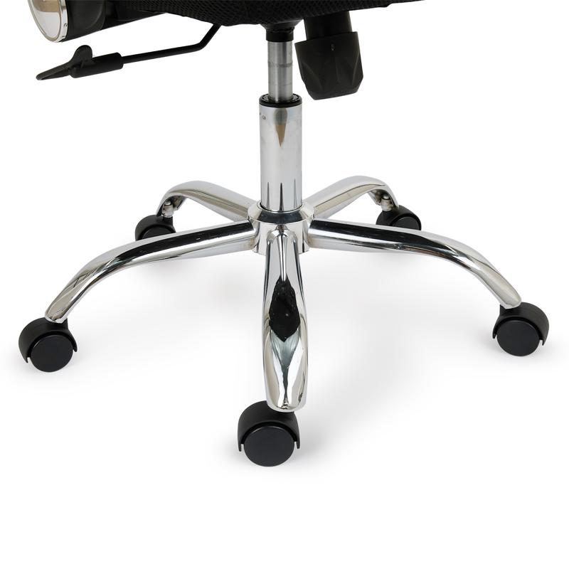 Luxury study chair Newcastle - wheels