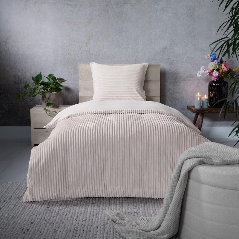 Ribbed duvet cover overview