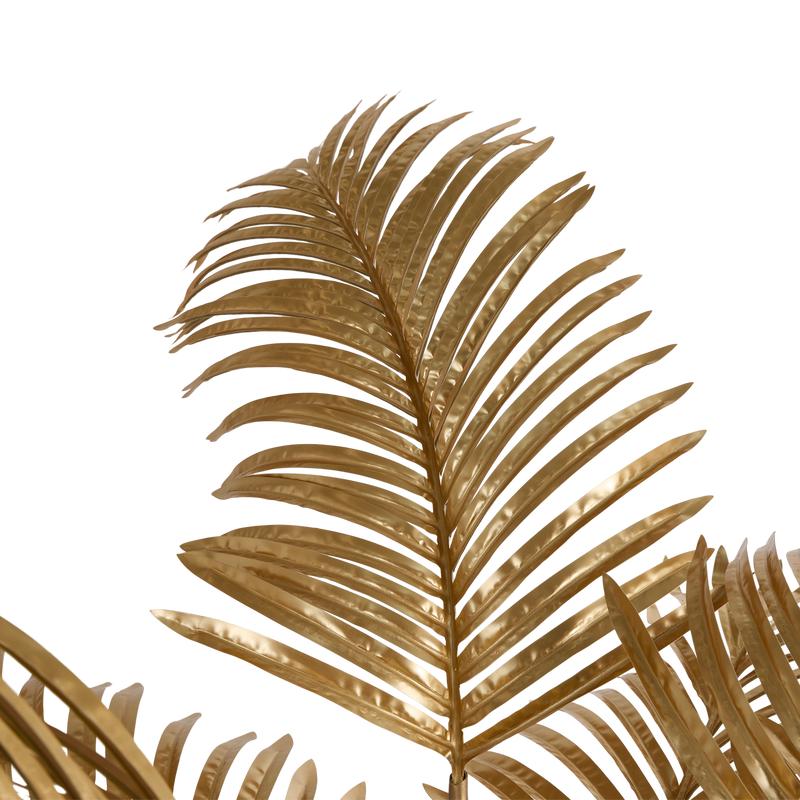 Luxe kunstpalm - Goud close up blad