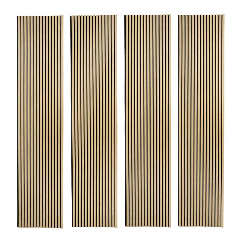 Akoestische wandpanelen 4-pack (270cm) 