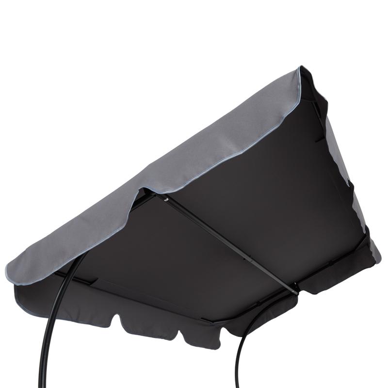 Sunshade of double lounge bed