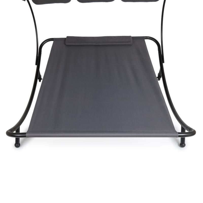 Double lounge bed with 220kg weight capacity