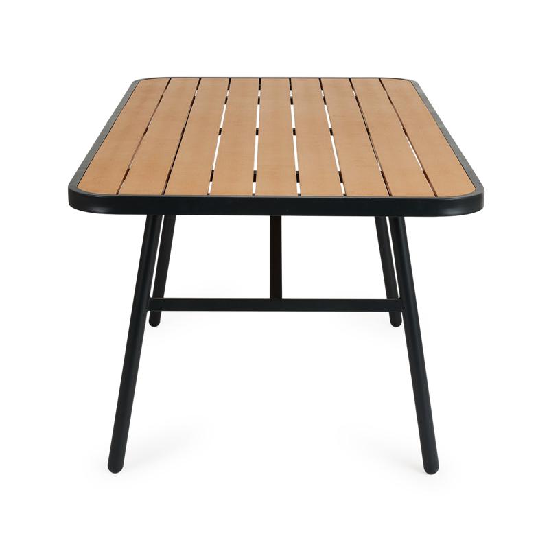 Brown outdoor dining table with 50kg max. load