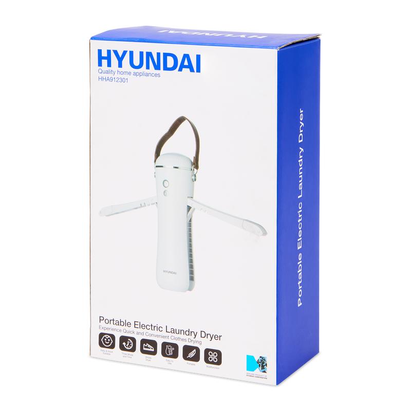 Emballage du sèche-linge électrique portable Hyundai