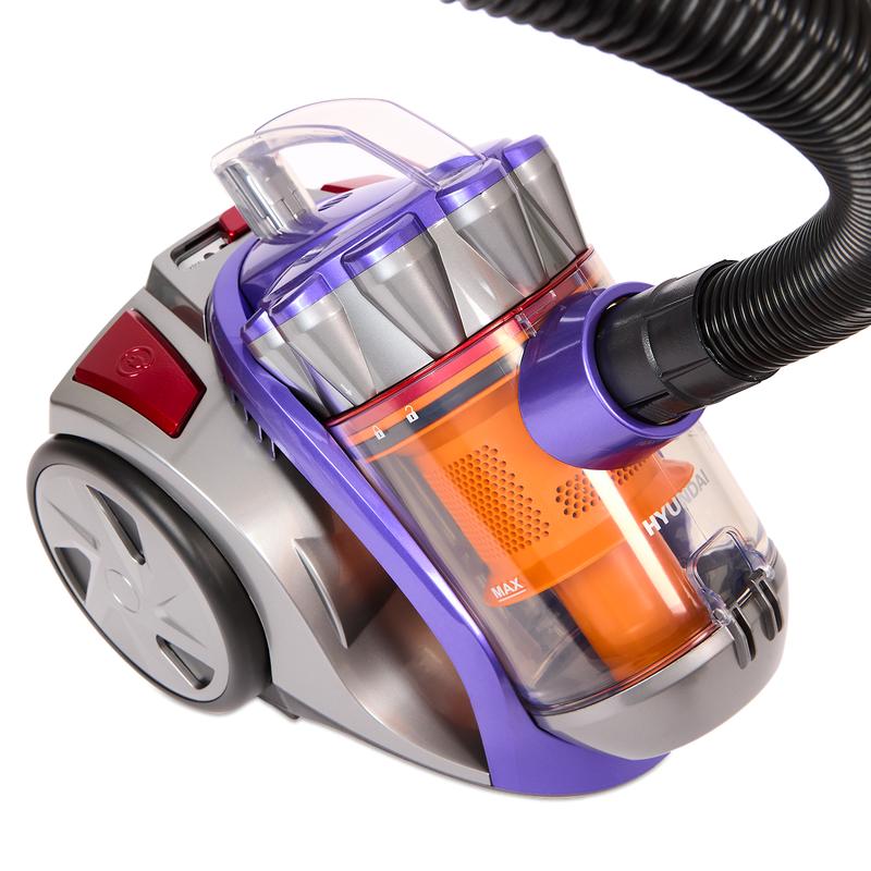 Cyclone vacuum cleaner 800W zijkant