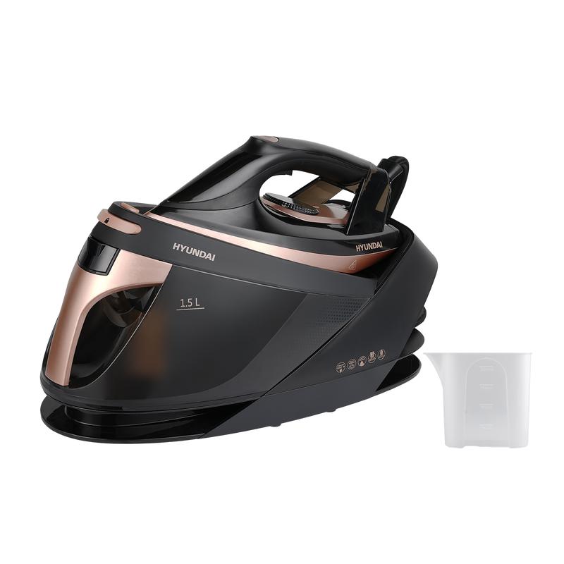 Hyundai steam iron with measuring jug